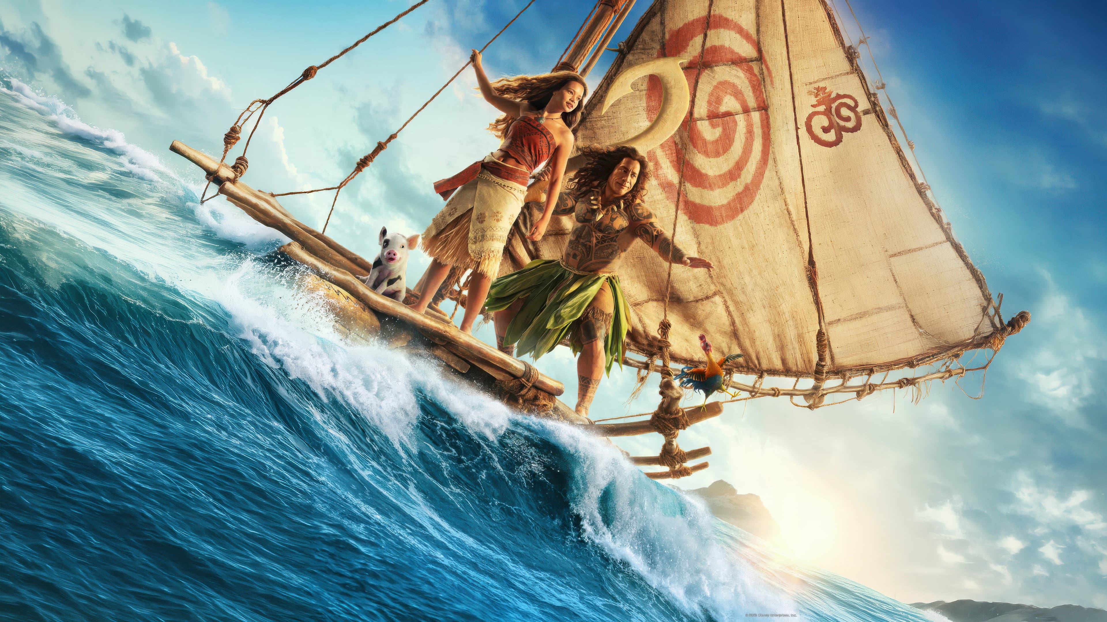 Moana's poster