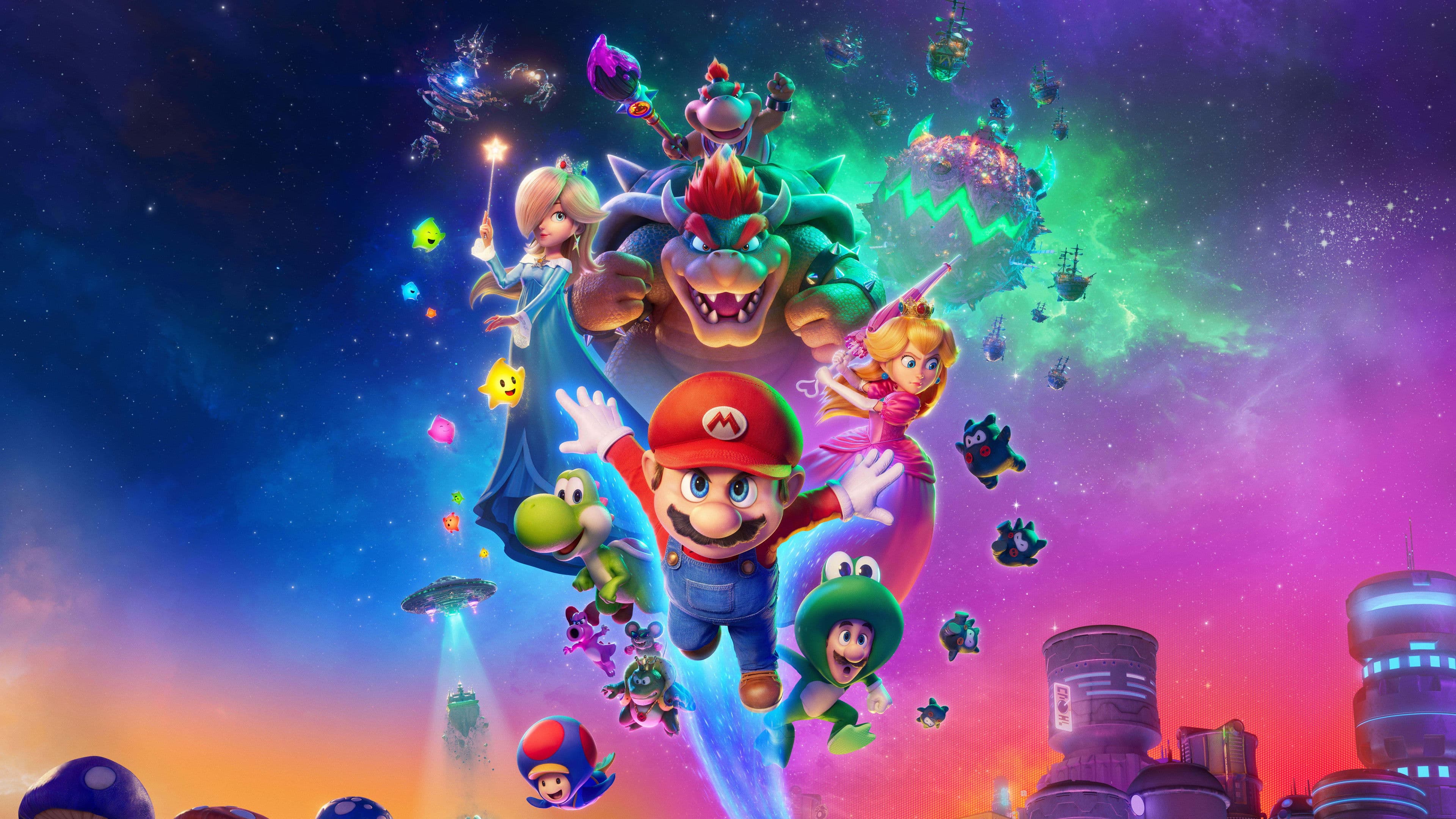 The Super Mario Galaxy Movie's poster