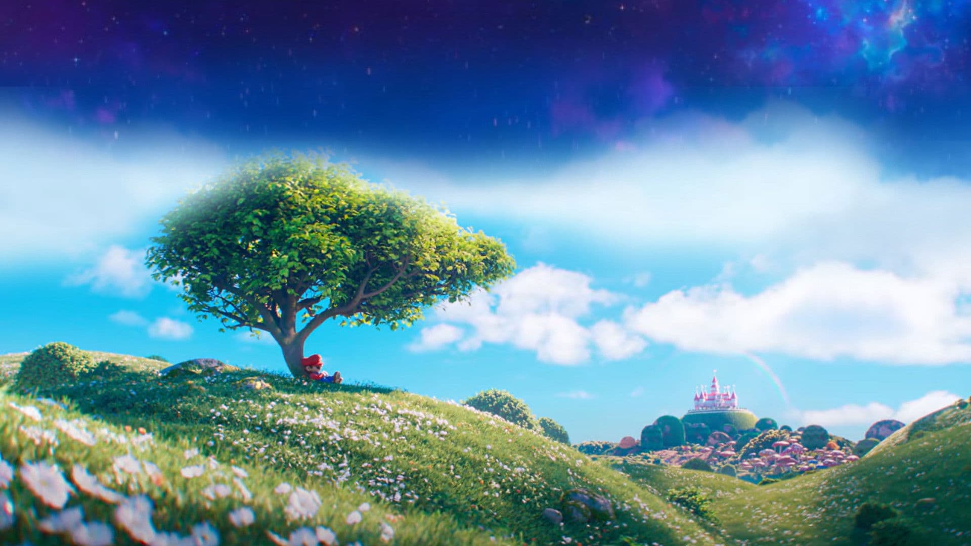 The Super Mario Galaxy Movie's poster