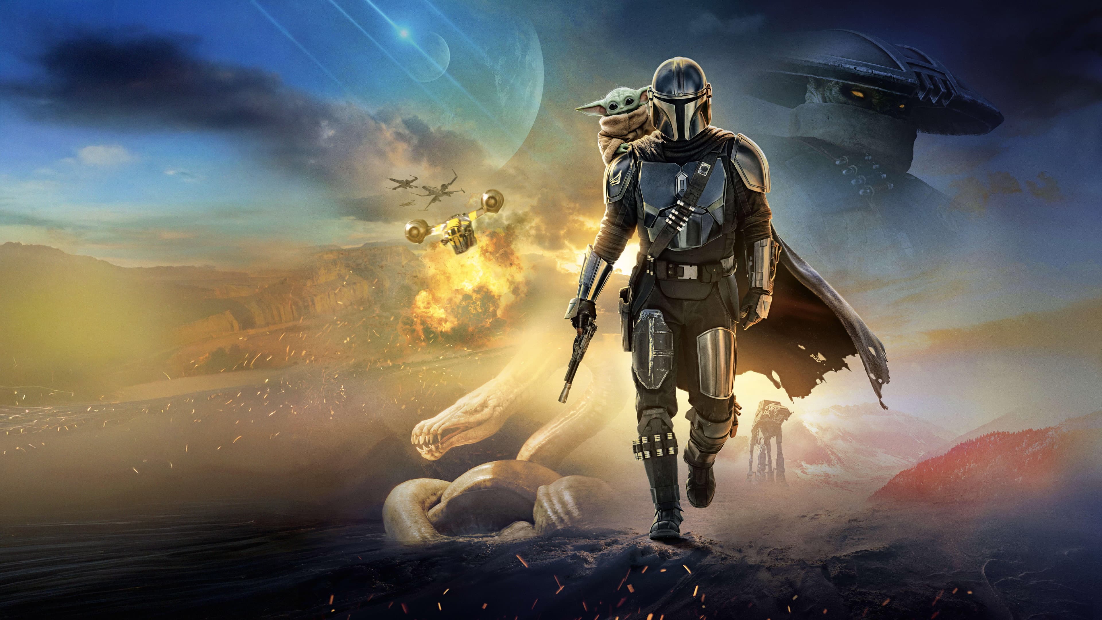 The Mandalorian and Grogu's poster