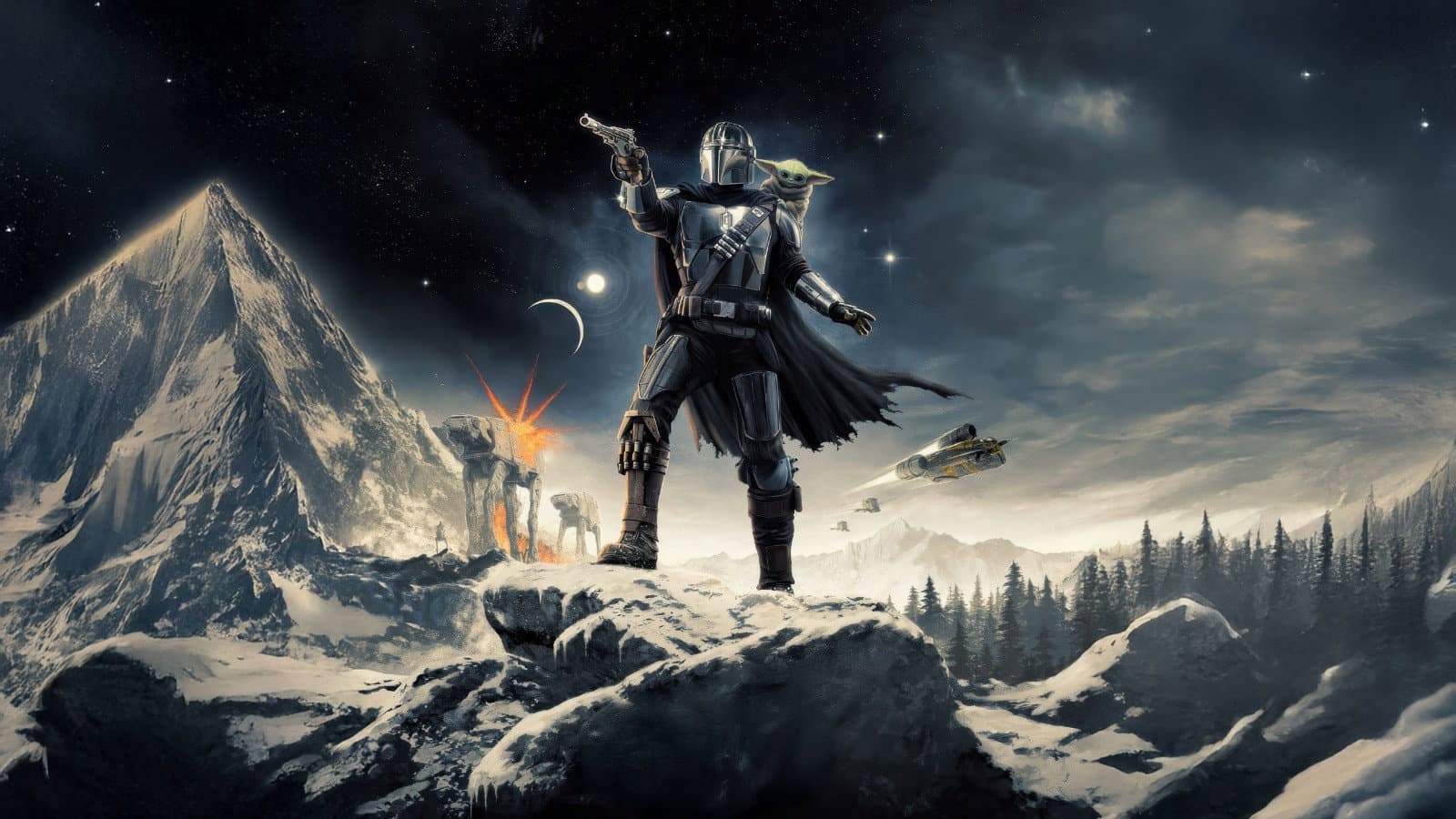 The Mandalorian and Grogu's poster