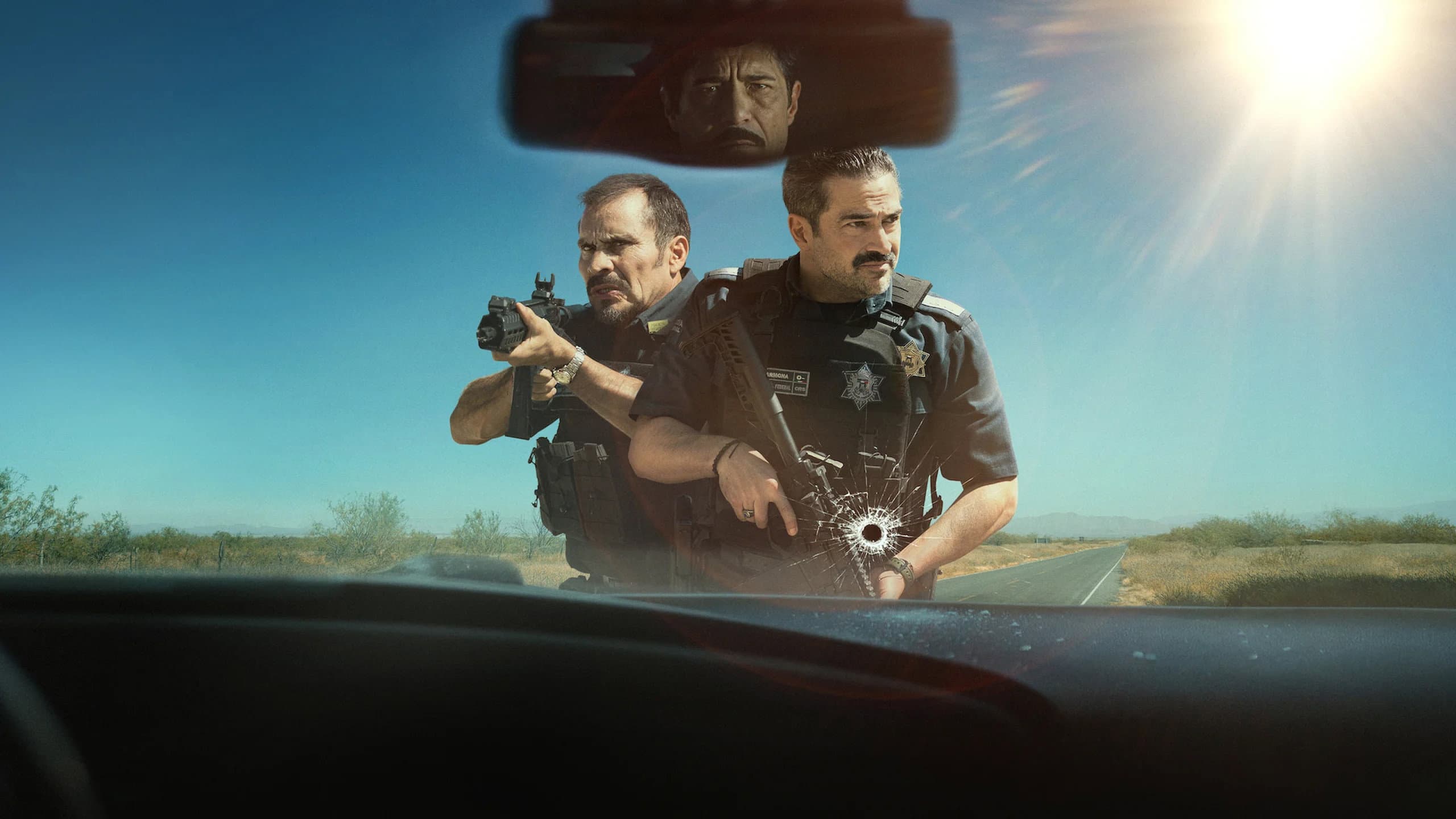 Facing El Chapo's poster